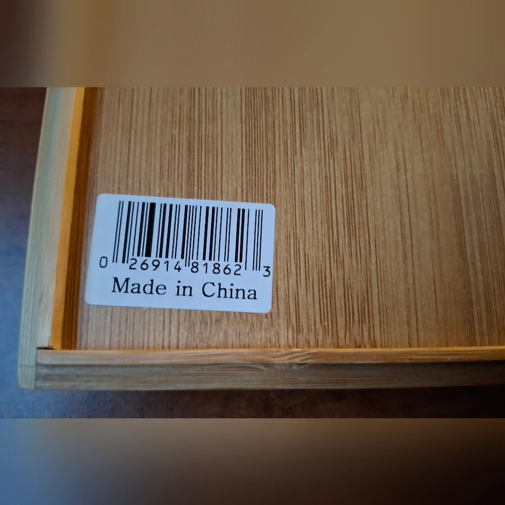 Practical Bamboo Drawer Organizer - Ideal for Office & Kitchen - 6x15x2 inch